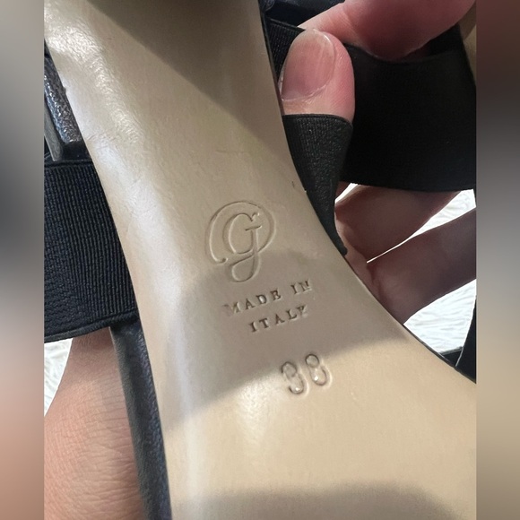 M. Gemi The Aria Criss Cross Elastic Sandal - Size 38 US 7.5 - Picture 7 of 10